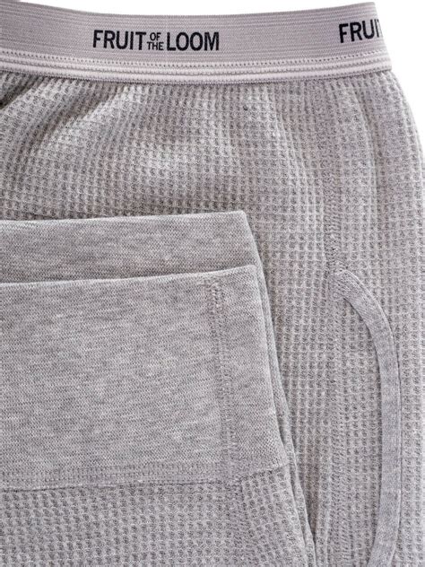 fruit of the loom waffle thermal|men's waffle long underwear.